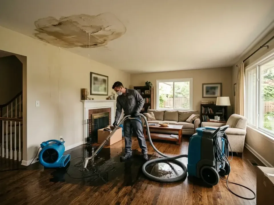 attic-pipe-burst-ceiling-drip-008 — frequently asked questions, Water Damage Restoration & Carpet Care in Martin, TN